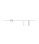 Kinkiety tuby - Aldex Kinkiet Trevo 2 All White (Right) 2 x 35W (1104D_2) - product 1
