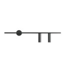 Kinkiety tuby - Aldex Kinkiet Trevo 2 All Czarny (Prawy) 2 x 35W (1104D1_2) - product 1