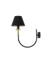 Aldex Kinkiet Roma Czarny 1 x max 10W LED (1118C1)