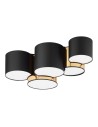 TK Lighting MONA GOLD LAMPA SUFITOWA 5 PŁ 3447