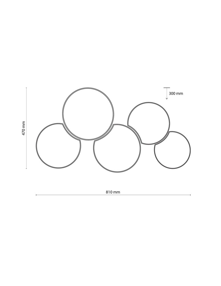 Lampy sufitowe z abażurem - TK Lighting MONA GOLD LAMPA SUFITOWA 5 PŁ 3447 - product kolory-swiatla.pl 3