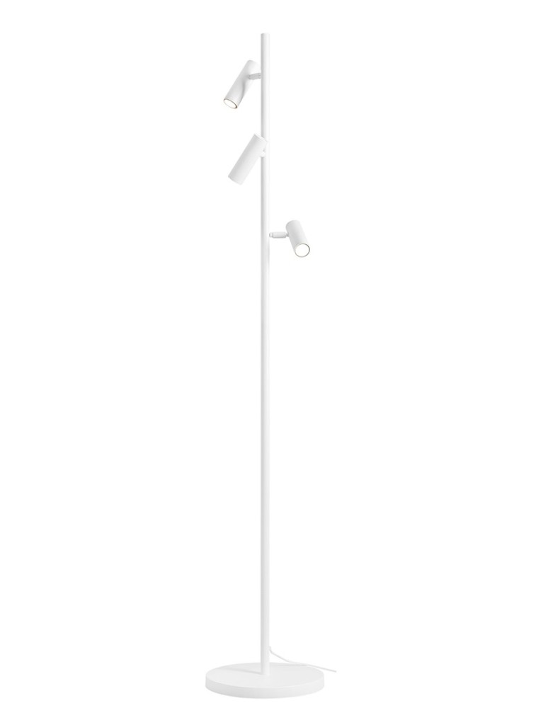 Aldex Lampa Stojąca Trevo All White 3 x 35W (1104A)