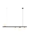 Aldex Lampa Wisząca Garda 4 Czarny 3 x max 10W LED / 1 x max 15W LED (1099L1)