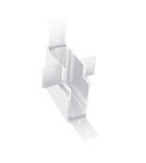 Akcesoria do szynoprzewodów magnetycznych - Azzardo ALFA TRACK MAGNETIC52 CORNER90 B GIPS1 WH Łącznik Kątowy Podtynkowy AZ5462 - product 1