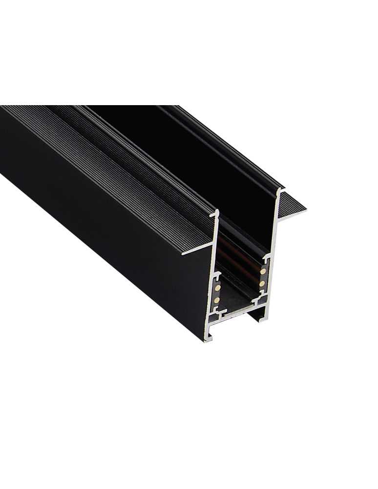 Azzardo ALFA TRACK MAGNETIC52 3m GIPS2 + 2x END CAP BK Szynoprzewód Magnetyczny Podtynkowy Alfa z Zaślepkami AZ5460