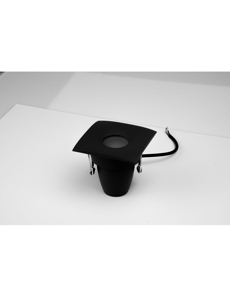 Lampy zewnętrzne podtynkowe - Azzardo ROMOLO S IP65 BK Zewnętrzna Podtynkowa w Podprzybitkę Taras AZ5392 - product kolory-swiatla.pl 3