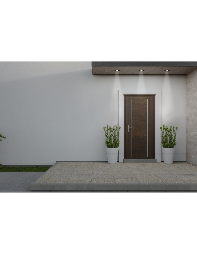 Lampy zewnętrzne podtynkowe - Azzardo ROMOLO S IP65 BK Zewnętrzna Podtynkowa w Podprzybitkę Taras AZ5392 - product kolory-swiatla.pl 2