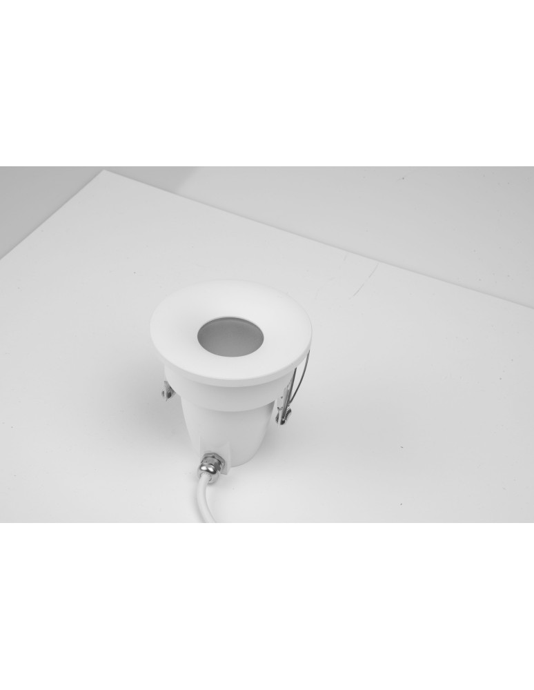 Lampy zewnętrzne podtynkowe - Azzardo ROMOLO R IP65 WH Zewnętrzna Podtynkowa w Podprzybitkę Taras AZ5389 - product kolory-swiatla.pl 2