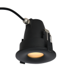 Lampy zewnętrzne podtynkowe - Azzardo ROMOLO R IP65 BK Zewnętrzna Podtynkowa w Podprzybitkę Taras AZ5390 - product 1