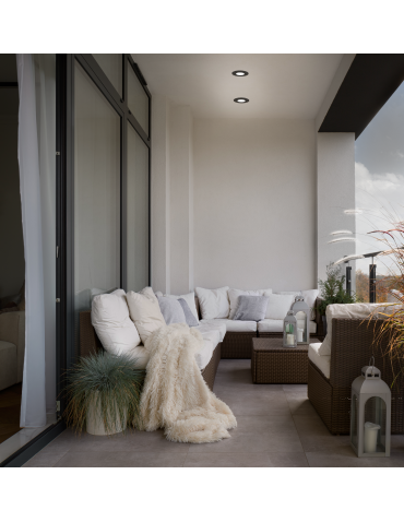 Azzardo ROMOLO R IP65 BK Zewnętrzna Podtynkowa w Podprzybitkę Taras AZ5390 - product 2