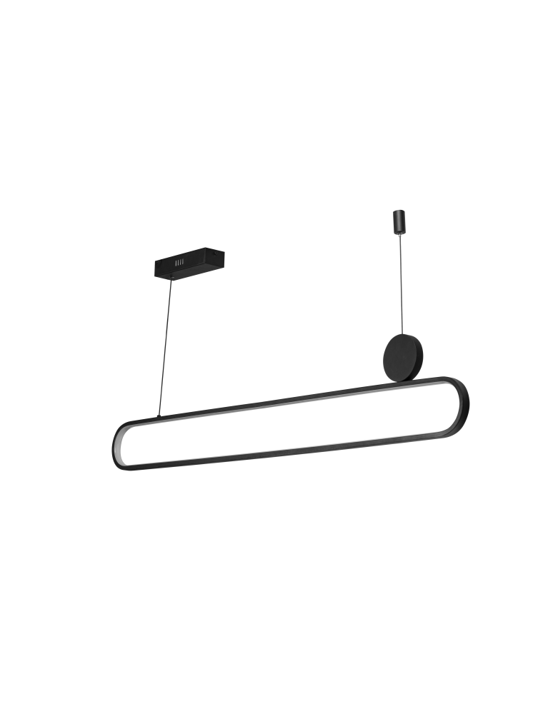 Lampy wiszące nad wyspę - Azzardo NICODEMO PENDANT CCT DIMM BK + REMOTE CONTROL Wisząca z Pilotem Funkcje Ściemniania i Zmiany Barwy Światła AZ5450 - product kolory-swiatla.pl 3