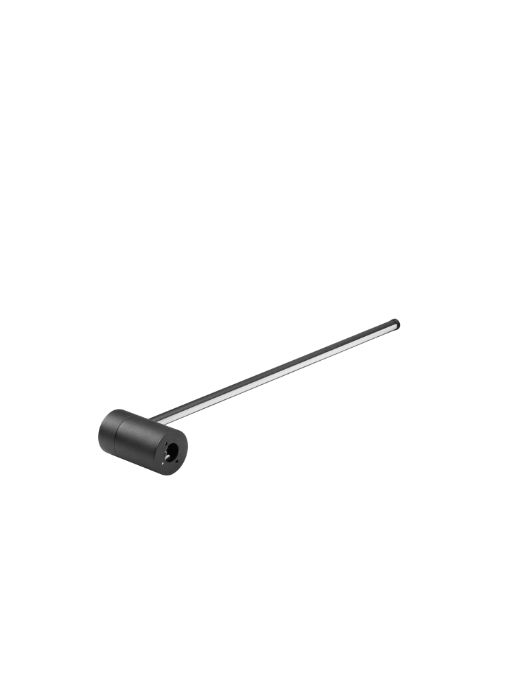 Kinkiety designerskie - Azzardo GRAZIANO WALL 55 BK Kinkiet 11W 3000K 826lm AZ5448 - product kolory-swiatla.pl 2