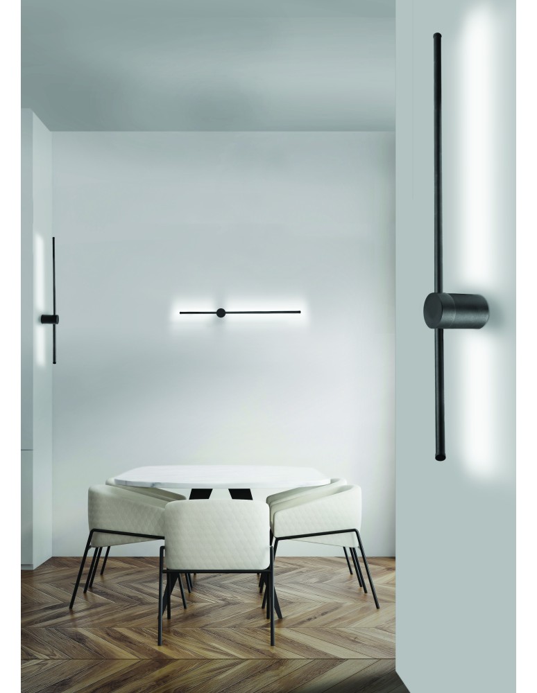 Kinkiety designerskie - Azzardo GRAZIANO WALL 115 BK Kinkiet AZ5449 - product kolory-swiatla.pl 3