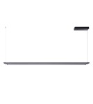 Azzardo FLASH 160 4000K BK Lampa Wisząca AZ5428 Azzardo FLASH 160 4000K BK Lampa Wisząca AZ5428