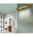 Kinkiety łazienkowe - Azzardo DALI 120 3000K GOLD Kinkiet Łazienkowy IP44 AZ5249 - product 2