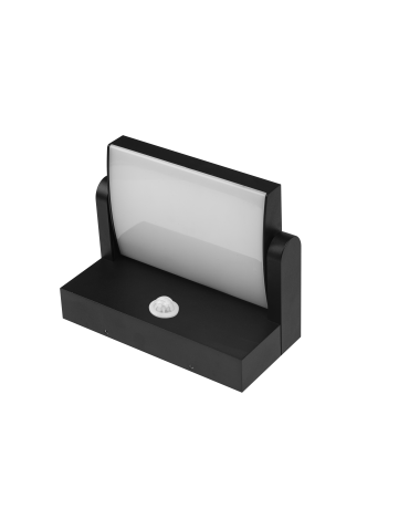 Azzardo DURANTE IP54 SENSOR 4000K BK Kinkiet na Zewnątrz z Czujnikiem AZ5340
