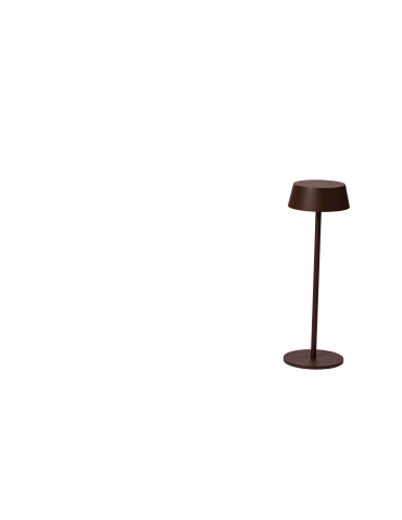 Azzardo GILBERTO TABLE IP54 CORTEN Stołowa Zewnętrzna/Wewnętrzna Ściemniana Dotykowo Przenośna USB AZ5336