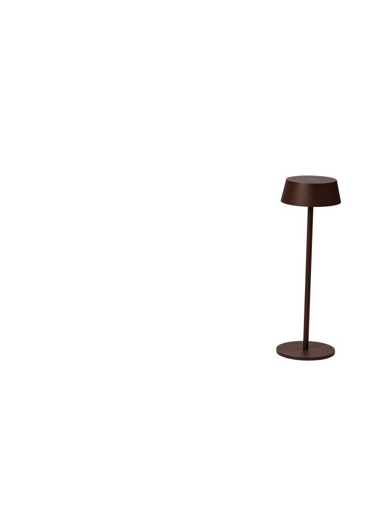 Azzardo GILBERTO TABLE IP54 CORTEN Stołowa Zewnętrzna/Wewnętrzna Ściemniana Dotykowo Przenośna USB AZ5336