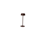 Azzardo GILBERTO TABLE IP54 CORTEN Stołowa Zewnętrzna/Wewnętrzna Ściemniana Dotykowo Przenośna USB AZ5336