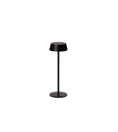 Lampy ogrodowe przenośne - Azzardo GILBERTO TABLE IP54 BK Stołowa Zewnętrzna/Wewnętrzna Ściemniana Dotykowo Przenośna USB AZ5335 - product 1