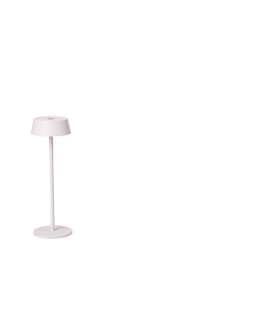 Azzardo GILBERTO TABLE IP54 WH Stołowa Zewnętrzna/Wewnętrzna Ściemniana Dotykowo Przenośna USB AZ5334
