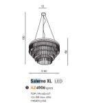 Lampy wiszące glamour - Azzardo SALERNO XL GO Lampa Wisząca lub Sufitowa (2w1) AZ4906 - product 3