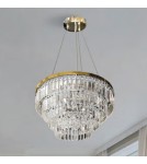 Lampy wiszące glamour - Azzardo SALERNO XL GO Lampa Wisząca lub Sufitowa (2w1) AZ4906 - product 2