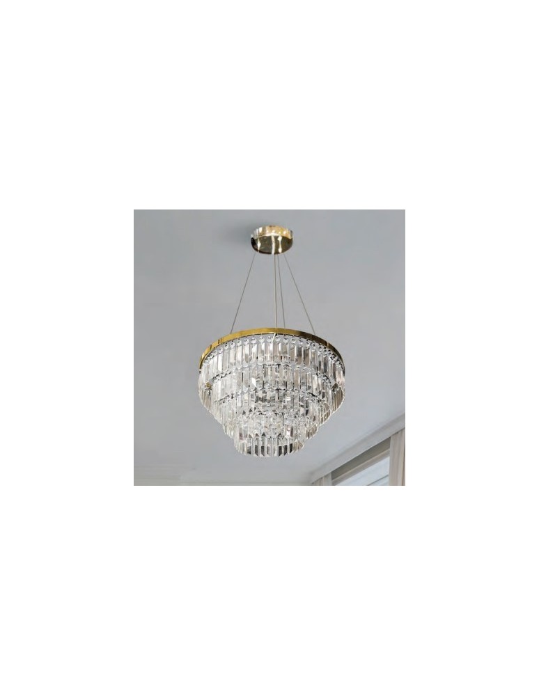 Azzardo SALERNO XL GO Lampa Wisząca lub Sufitowa (2w1) AZ4906