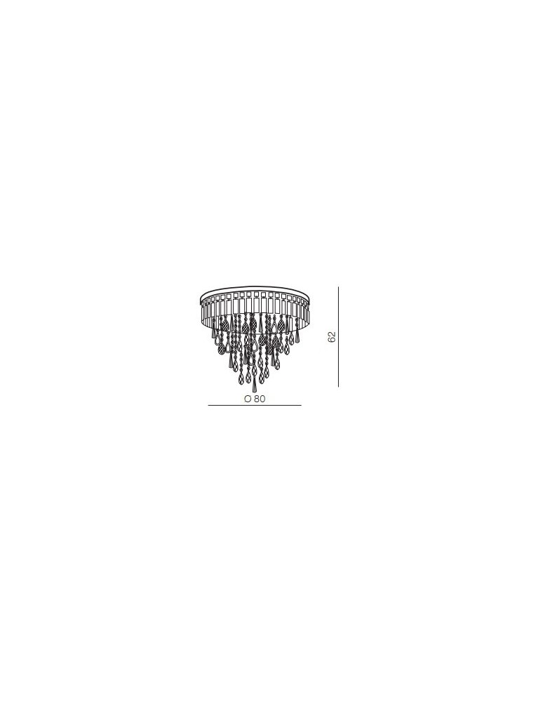 Azzardo KALABRIA XL GO Lampa Wisząca lub Sufitowa (2w1) AZ4905 Azzardo KALABRIA XL GO Lampa Wisząca lub Sufitowa (2w1) AZ4905