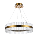 Lampy wiszące kryształowe - Azzardo FRANCESCA 60 Lampa Wisząca Złoty AZ5261 - product 1