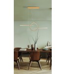 Lampy wiszące nad wyspę - Azzardo LAUREN 3-STEP DIMM GO Wisząca Ściemnialna 3 Stopniowo Włącznikiem Ściennym Zwykłym AZ5258 - product 2