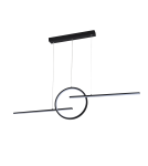 Lampy wiszące nad wyspę - Azzardo LAUREN 3-STEP DIMM BK Wisząca Ściemnialna 3 Stopniowo Włącznikiem Ściennym Zwykłym AZ5257 - product 1