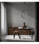 Lampy wiszące okręgi - Azzardo MASSIMA 60 BK Lampa Wisząca z Możliwością Ściemniania AZ5255 - product 2
