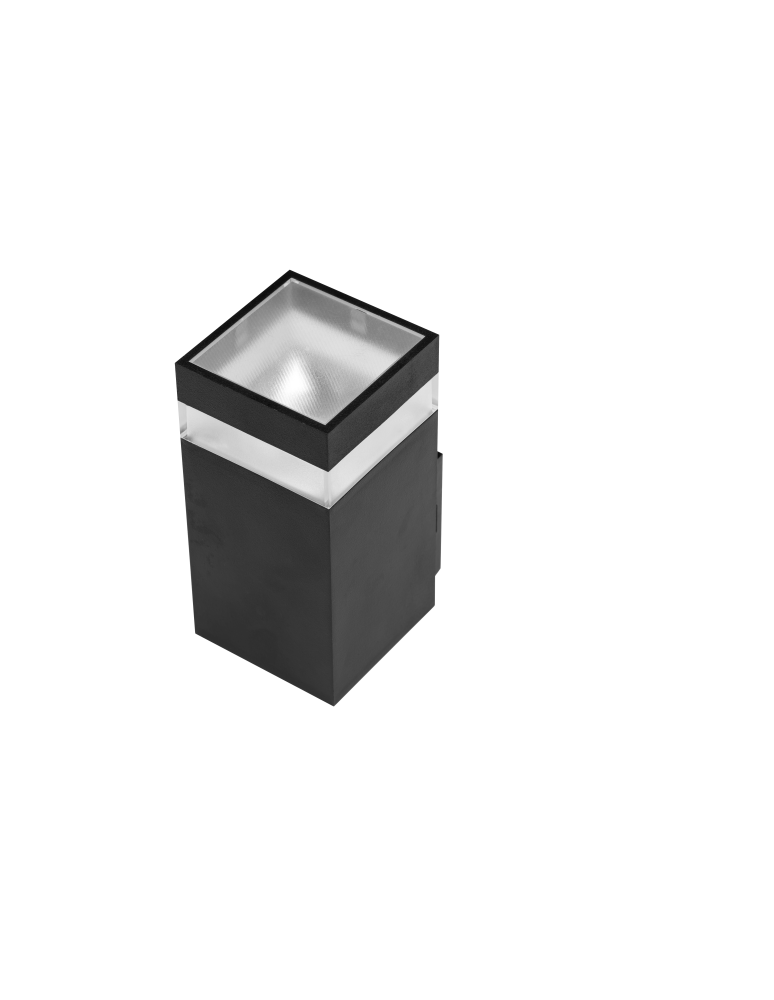 Kinkiety zewnętrzne - Azzardo JASON SQ WALL IP65 BK Kinkiet na Zewnątrz AZ5221 - product kolory-swiatla.pl 3