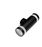 Kinkiety zewnętrzne - Azzardo JASON 2 WALL IP65 BK Kinkiet na Zewnątrz AZ5219 - product 1