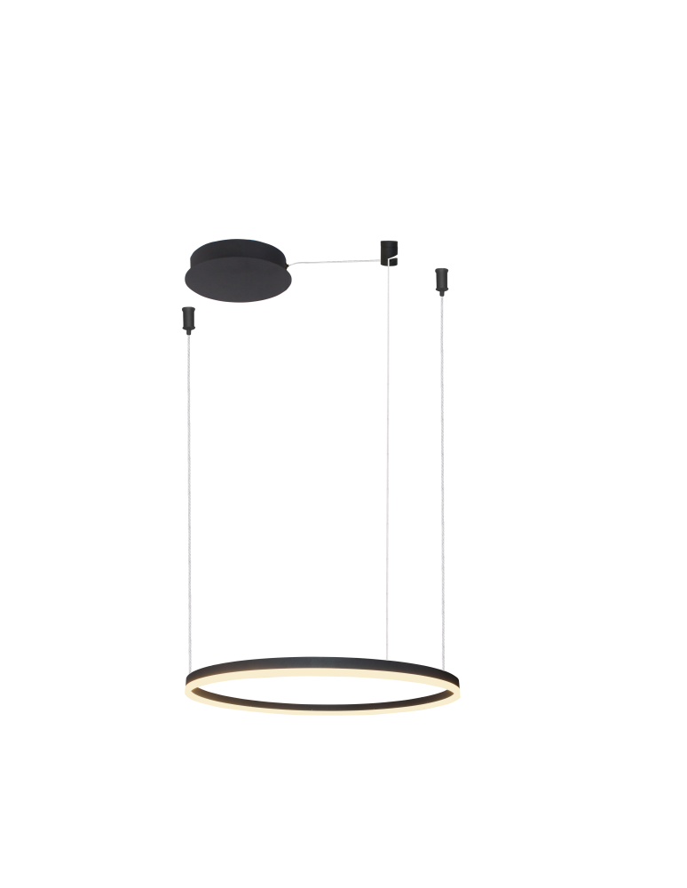 Azzardo HALO PENDANT 60 BK Lampa Wisząca AZ4968