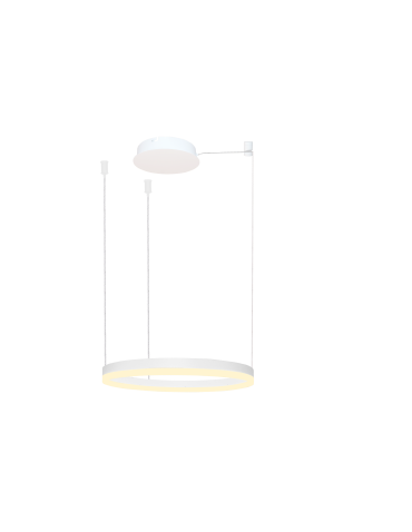 Azzardo HALO PENDANT 60 WH Lampa Wisząca AZ4967