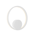 Kinkiety ringi - Azzardo HALO WALL 40 WH Kinkiet AZ4965 - product 1