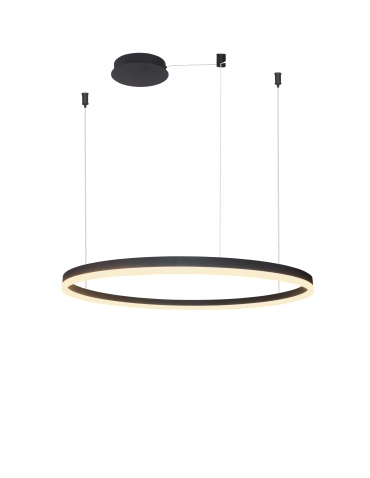 Azzardo HALO PENDANT 100 BK Lampa Wisząca AZ4963
