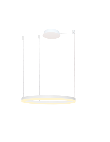 Azzardo HALO PENDANT 80 WH Lampa Wisząca AZ4959