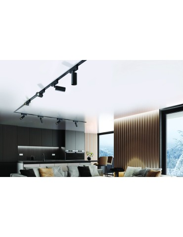 Azzardo GAMMA NIKO TRACK MAGNETIC 5mm 12W 3000K BK Reflektor do Szynoprzewodu Magnetycznego GAMMA AZ5287 - produkt 2