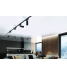 Lampy do szyn magnetycznych - Azzardo GAMMA NIKO TRACK MAGNETIC 5mm 7W CCT BLUETOOTH BK Reflektor do Szynoprzewodu GAMMA ze Zmienną Barwą  AZ5286 - product 2