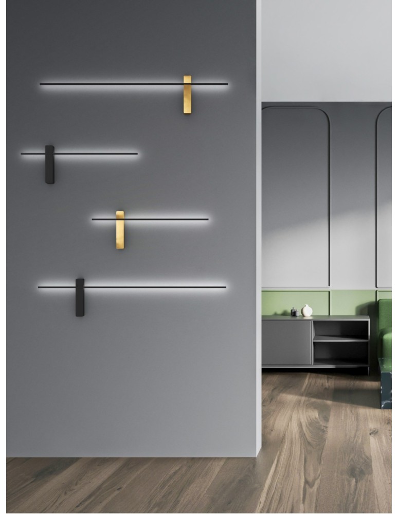 Orlicki Design Bene Parette Nero / Gold 100 Złoty + Czarny Matowy OR85075