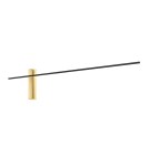 Kinkiety LED - Orlicki Design Bene Parette Nero / Gold 100 Złoty + Czarny Matowy OR85075 - product 4