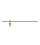 Kinkiety LED - Orlicki Design Bene Parette Nero / Gold 100 Złoty + Czarny Matowy OR85075 - product 1