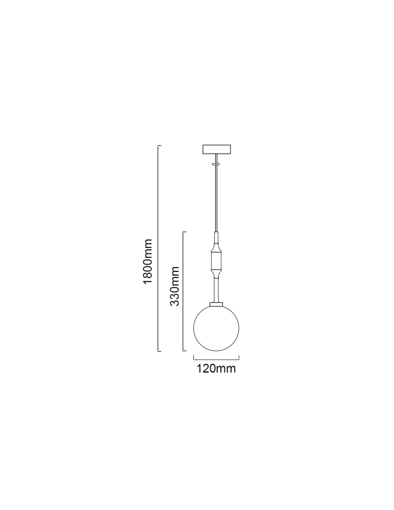 Orlicki Design Ero I Cromo B Biały Opal + Chrom OR84979