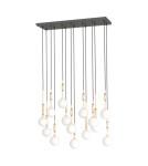 Lampy wiszące nad wyspę - Orlicki Design Ero XIV Gold 80x25 Złoty + Biały Opal OR85488 - produkt 1