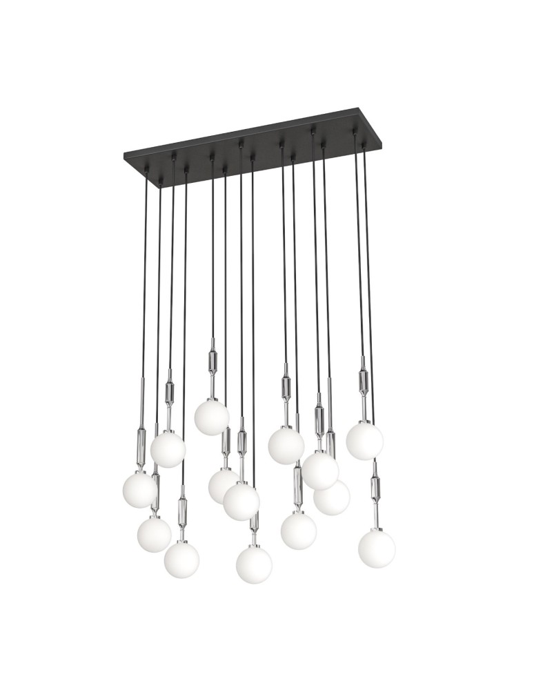 Orlicki Design Ero XIV Cromo 80x25 Biały Opal + Chrom OR85471