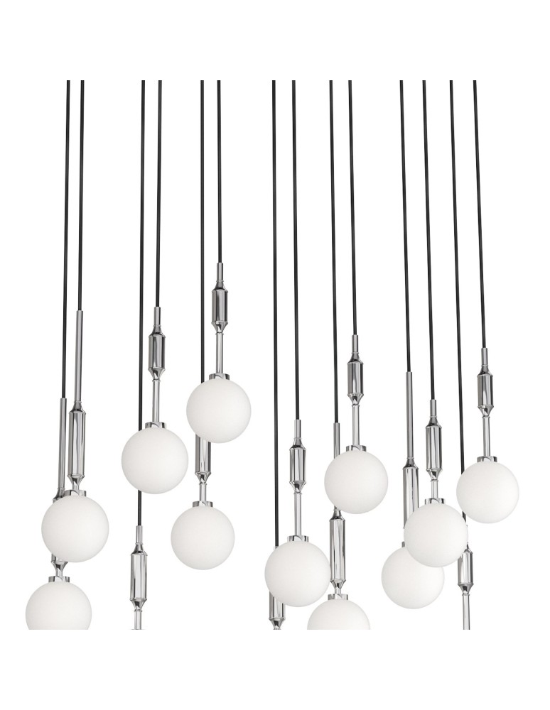 Orlicki Design Ero XIV Cromo 80x25 Biały Opal + Chrom OR85471