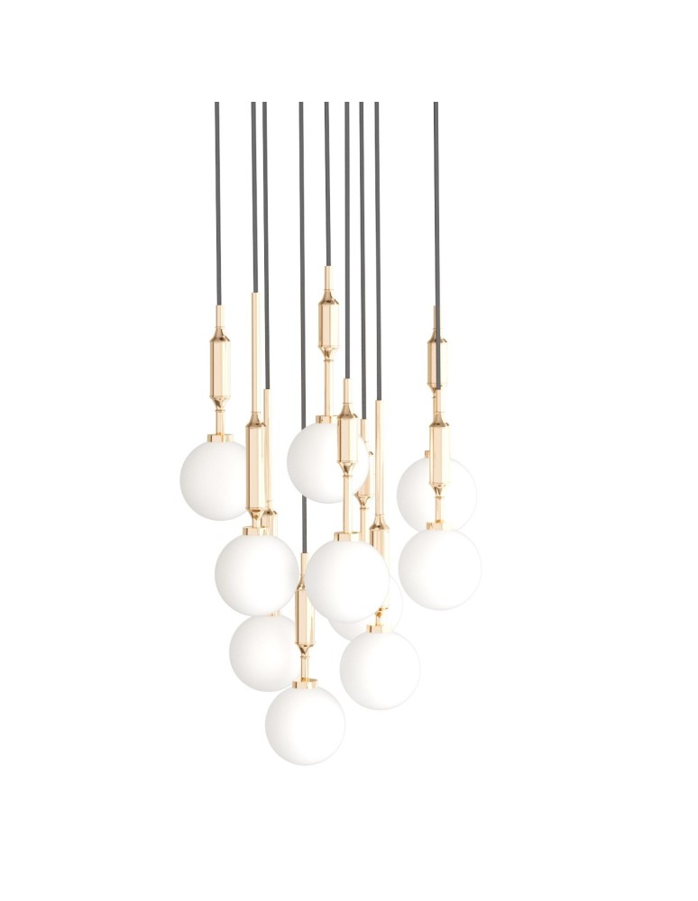 Orlicki Design Ero X Gold 40 Złoty + Biały Opal OR85365
